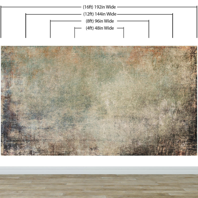 Rustic Concrete Wallpaper Wall Decor. Modern Minimalistic Self Adhesive Peel and Stick Wall Mural.