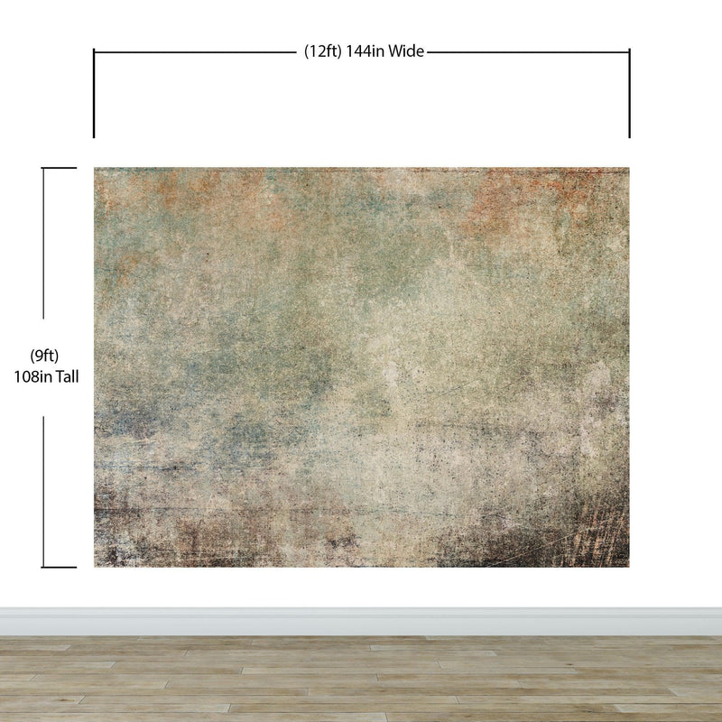 Rustic Concrete Wallpaper Wall Decor. Modern Minimalistic Self Adhesive Peel and Stick Wall Mural.