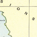 Vintage Map of New Guinea 1901