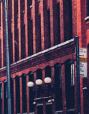 New York City Wall Mural Peel and Stick Wallpaper. Vintage Dumbo NYC. Brooklyn NY Landscape Wallpaper.