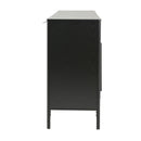 Black Sideboard, 59.06'' Storage Credenza