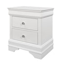 Shaker - Crocodile Metallic Nightstand by Unique Piece Furniture