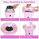 Cotton Candy Maker Portable Cotton Candy Machine Electric Cotton Candy Express_x000B__x000B_for Kids Christmas Gift Birthday