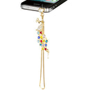 Peacock Crystal Dust Plug for 3.5mm Phone Jack