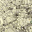 Vintage Map of Naples, Italy 1901