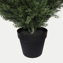 Realistic Artificial Cypress Tree, UV Resistant Indoor / Outdoor Topiary Plant For Decoration - Green Leaves by Unique Piece Furniture
