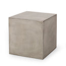 Outdoor MGO Square Side Table, Light by HouseOfZazla