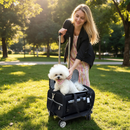 Mr. Peanut's Gold Series Standard Size Airline Compliant Expandable Pet Carrier V3.0