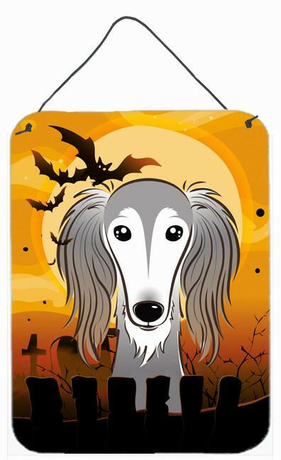 Halloween Saluki Wall or Door Hanging Prints BB1787DS1216