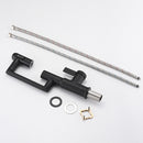 Bathroom Sink Faucet With Spray Function And Temperature Display, Anti Skid Switch, 360 Degree Rotary by HouseOfZazla