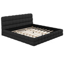 Upholstered Platform Bed With Headboard by Unique Piece Furniture