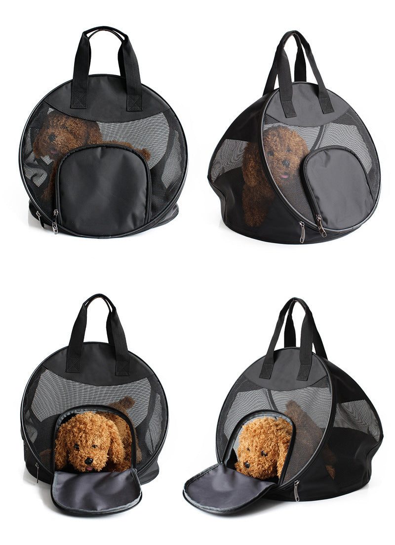 Portable breathable handbag for pets, photo 3 of 13