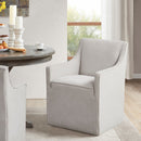 Traditional Skirted Dining Arm Chair by Unique Piece Furniture