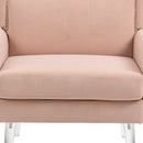Accent Chair, Living Room Chair / leisure single sofa with acrylic feet