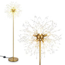 63-Inch Crystal Floor Lamp with Acrylic Crystals by LJGDeals
