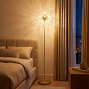63-Inch Crystal Floor Lamp with Acrylic Crystals by LJGDeals