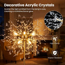 63-Inch Crystal Floor Lamp with Acrylic Crystals by LJGDeals