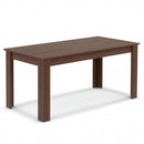 63 Inch Rectangular Modern Dining Kitchen Table by LJGDeals