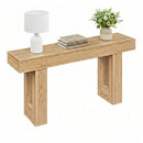 63 Inches Long Console Table Farmhouse Entryway Table with Storage by LJGDeals