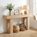 63 Inches Long Console Table Farmhouse Entryway Table with Storage by LJGDeals