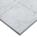 Bianco Carrara"C" Marble 24" x 24" Honed Tile