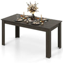 63 Inch Rectangular Modern Dining Kitchen Table by LJGDeals