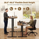 Electric Standing Desk 63x24 Inch with Memory Presets by DirectDeals