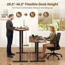 Electric Standing Desk 63x24 Inch with Memory Presets by LJGDeals