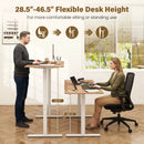 Electric Standing Desk 63x24 Inch with Memory Presets by DirectDeals