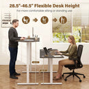 Electric Standing Desk 63x24 Inch with Memory Presets by DirectDeals