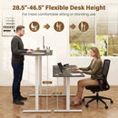 Electric Standing Desk 63x24 Inch with Memory Presets by LJGDeals