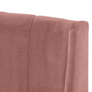 Aspen - Vertical Tufted Modern Headboard Platform Bed Set by HouseOfZazla