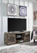 Derekson - LG TV Stand w/Fireplace Option - Multi Gray by Unique Piece Furniture