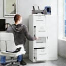 Storage Vertical Filing Cabinet With Lock by HouseOfZazla