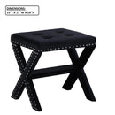 Upholstered Accent Bench With Nailhead Trim by HouseOfZazla
