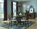 Bay Creek - Dining Side Chair With Upholstered Seat (Set of 2) - Toasted Nutmeg
