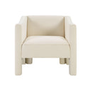 Barrel Accent Chair With Enclosed Arms by HouseOfZazla