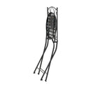 Lambert - Outdoor Chat Set - Black / Red