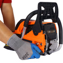 58Cc Gasoline Chainsaw 20" Bar For Wood Cutting With Oregon Chain And Bar - Orange by HouseOfZazla
