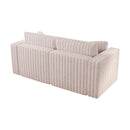 75.6" Soft Modular 2-Person Sofa