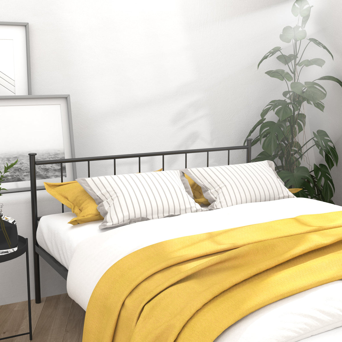 Queen Size Bed Frame, Headboard and Footboard, photo 3 of 9