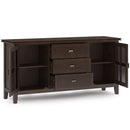 Artisan - Large Sideboard Buffet - Dark Chestnut Brown by HouseOfZazla