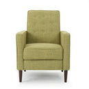 Mid-Century Modern Recliner With Button Tufted Waffle Stitch by HouseOfZazla