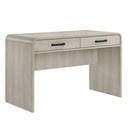 Writing Desk With Dual Drawers, Home Office Furniture - Antique White by HouseOfZazla