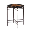 Side Table - Black / Brown by Unique Piece Furniture
