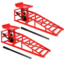 Auto Car Truck Service Ramps with Pedal - 5 Ton Hydraulic Lift