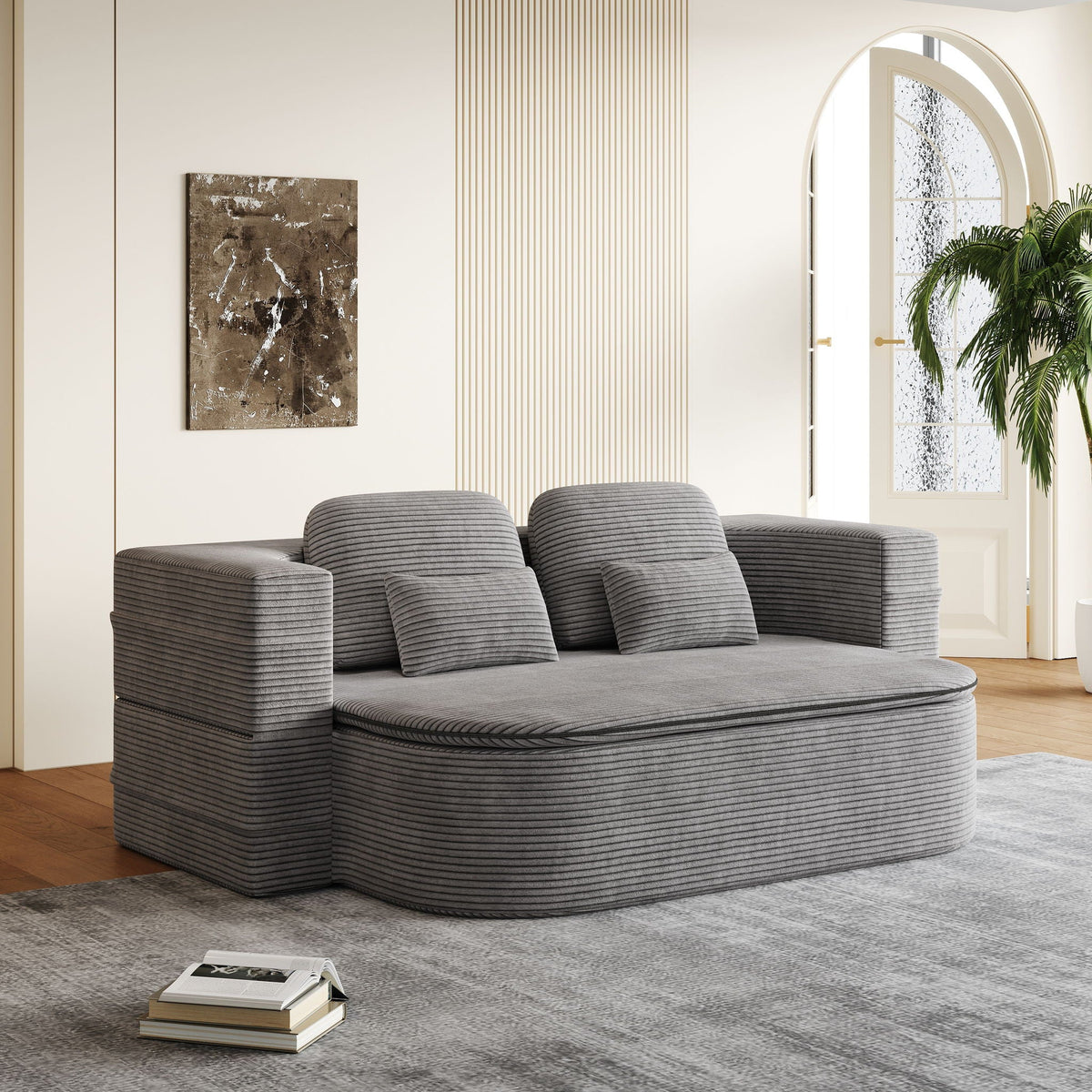2 In 1 Foldable Sofa Bed With Multi Functional Blanket, photo 38 of 40
