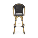 Outdoor Rattan And Aluminum French Barstools (Set of 2) by HouseOfZazla