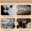[63X40-Inch] Premium 2-In-1 Multifunctional Board Game Table For 4–6 Players (SAK84513) by SAKSBY WHOLESALE
