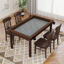 [63X40-Inch] Premium 2-In-1 Multifunctional Board Game Table For 4–6 Players (SAK84513) by SAKSBY WHOLESALE